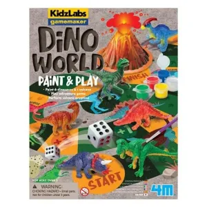 4M - KidzLabs Gamemaker: Dino World Paint and Play