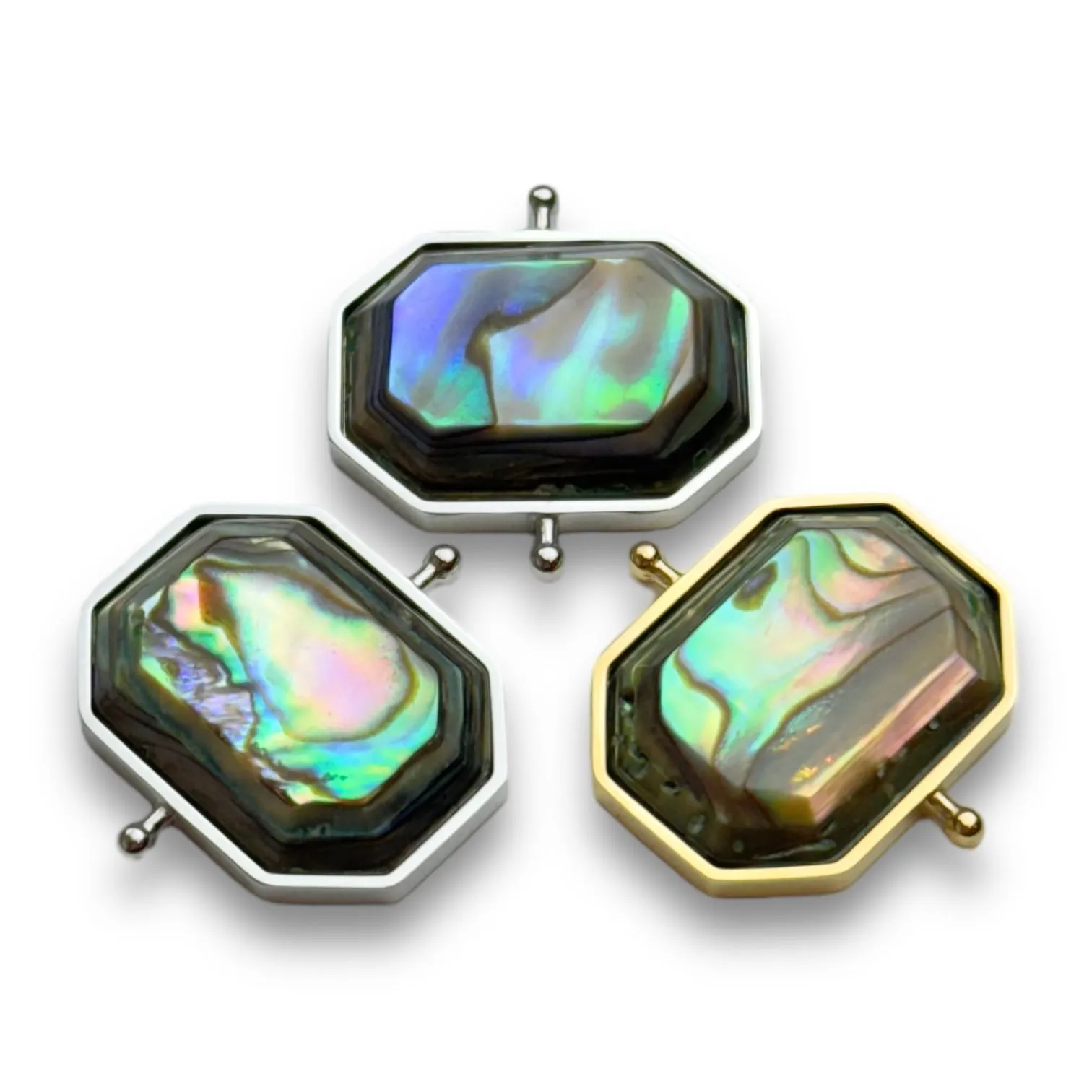 Abalone Shell Octangle Crystal Element