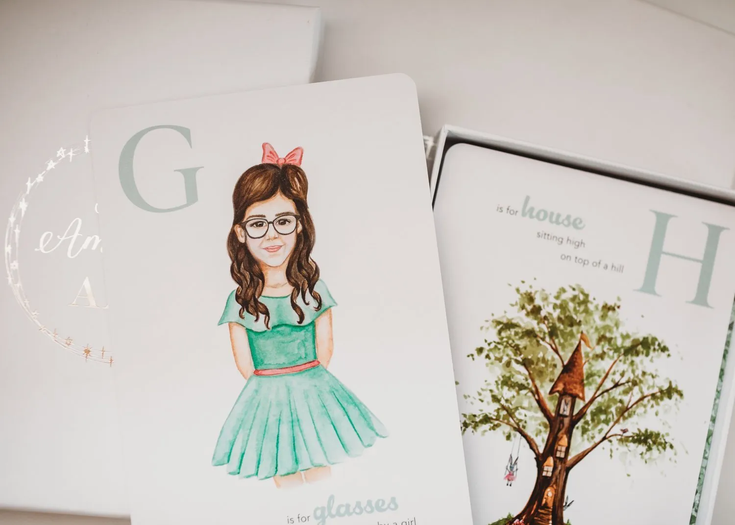 Adored Illustrations | The Amazing ABC Flash Cards