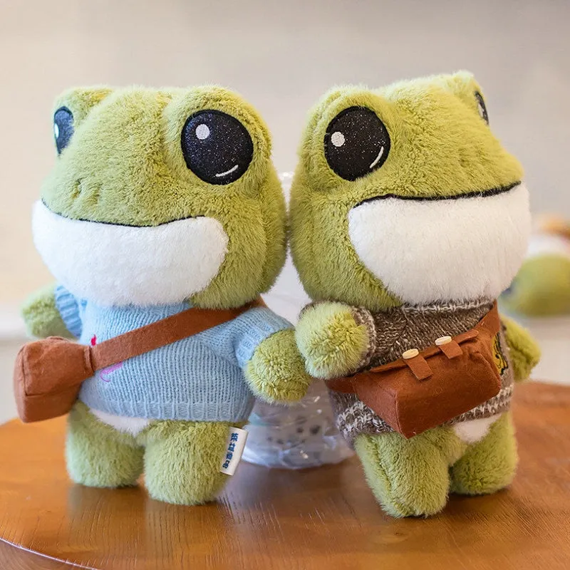 Adventure Frog Plushies