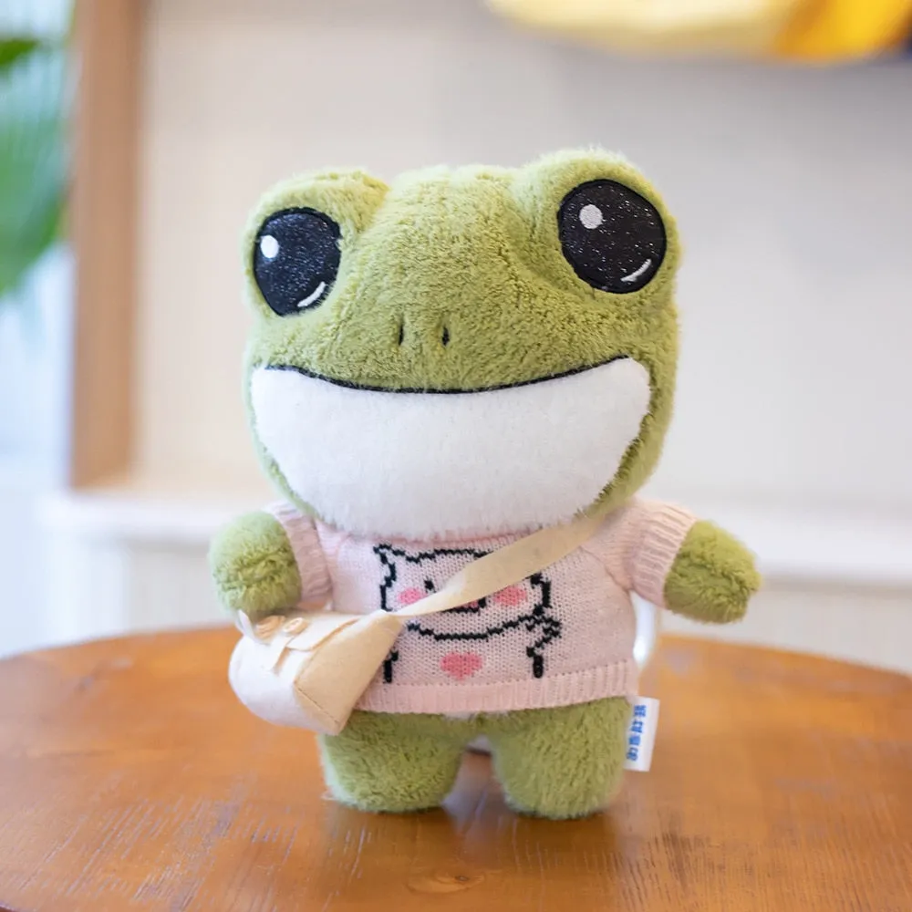 Adventure Frog Plushies