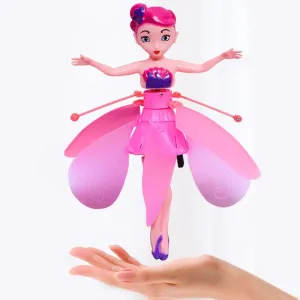 AIRCRAFT FLYING DOLL FOR KIDS - PINK