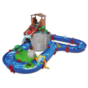 AquaPlay AdventureLand Water Play Set with Mountain and Boats