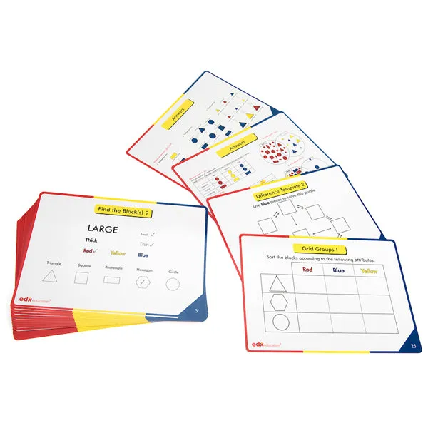 Attribute Blocks Activity Cards