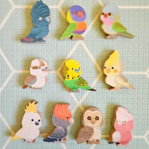 Australian Birds Set of 10