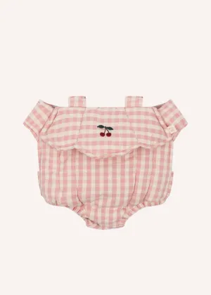 Baby Doll Carrier - Powder Pink Check