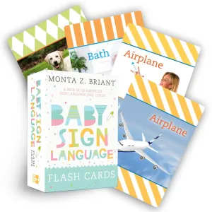 Baby Sign Language Flash Cards: Deck of 50 American Sign Language (ASL) Cards