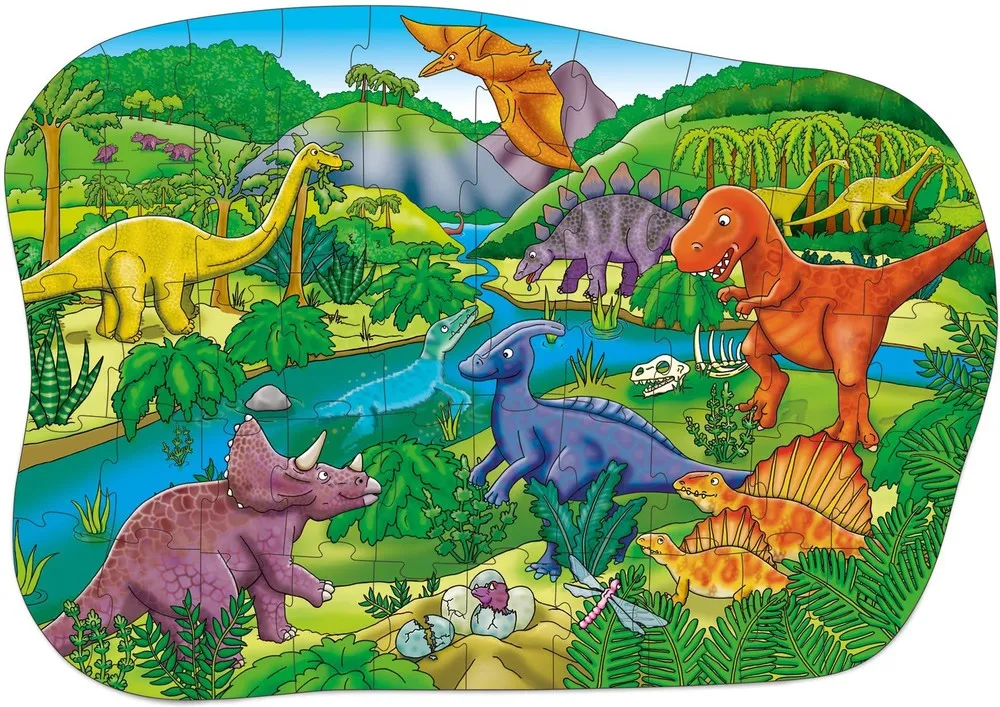 Big Dinosaur Jigsaw Puzzle 50 Pieces