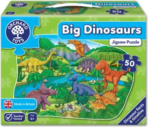 Big Dinosaur Jigsaw Puzzle 50 Pieces