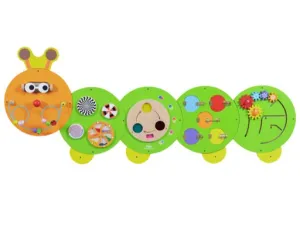 Caterpillar Activity Wall Panels - Interactive Educational Toy for Kids