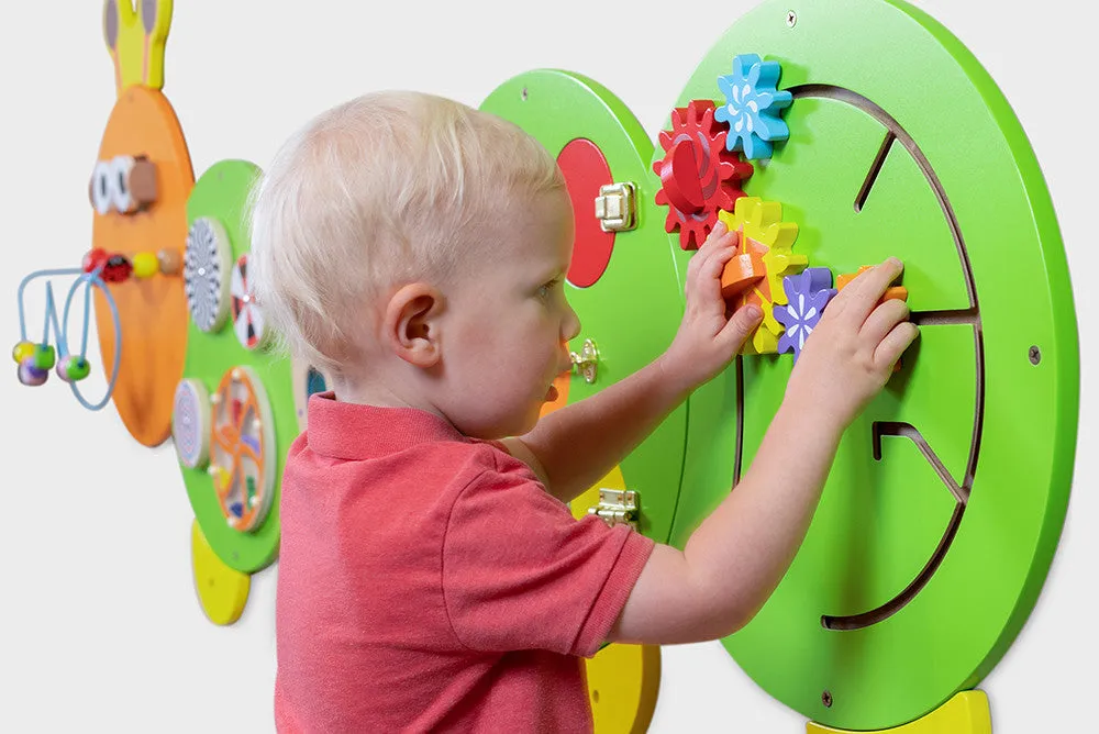 Caterpillar Activity Wall Panels - Interactive Educational Toy for Kids