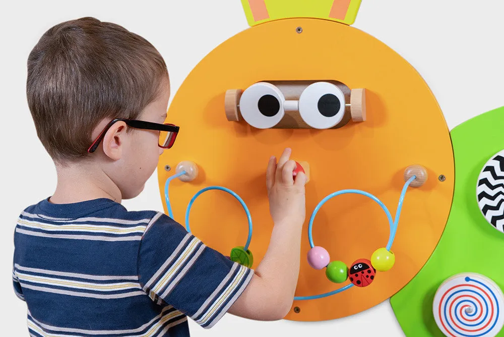 Caterpillar Activity Wall Panels - Interactive Educational Toy for Kids