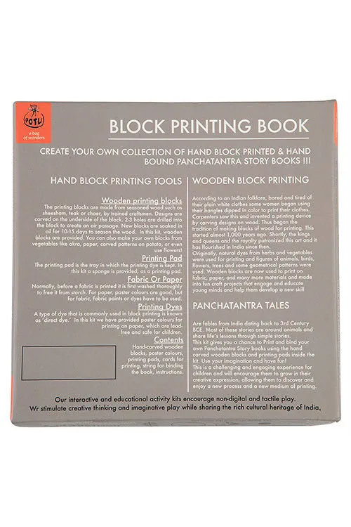 DIY Panchatantra Block Print Kit - Kauwa aur Pani