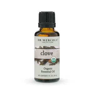 Dr. Mercola Organic Clove Essential Oil 1 oz Oil