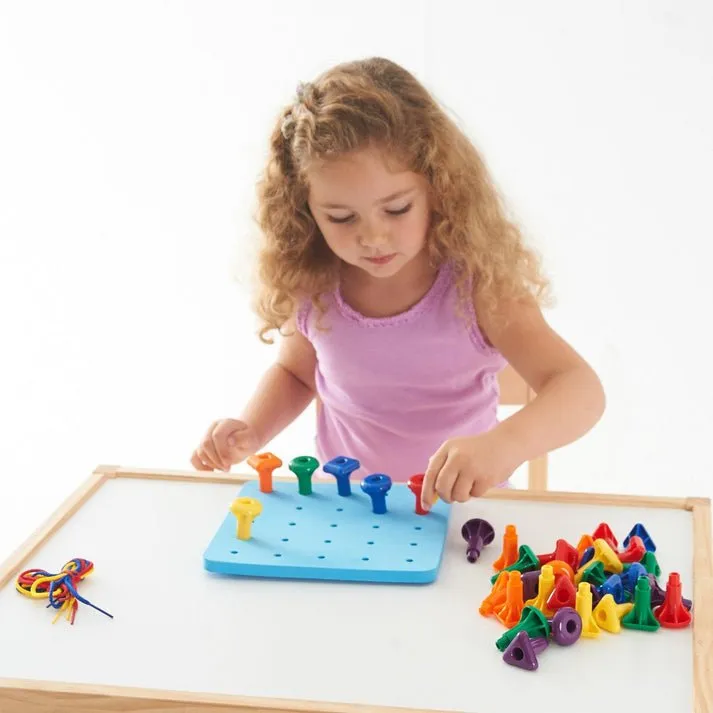 EDX Education Geo pegs and Pegboard Set