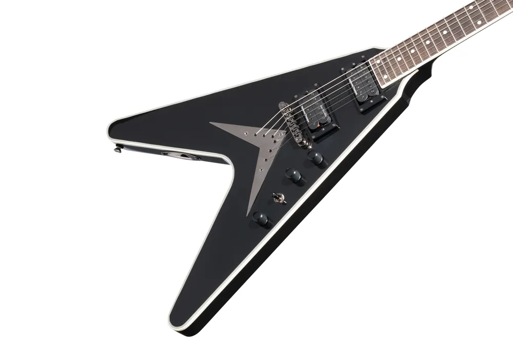 Epiphone Dave Mustaine Flying V Custom Black Metallic