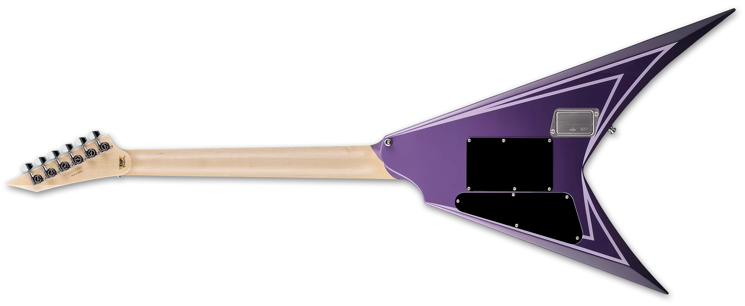 ESP Custom Shop Alexi Laiho Hexed - Purple w/ White Pinstripes