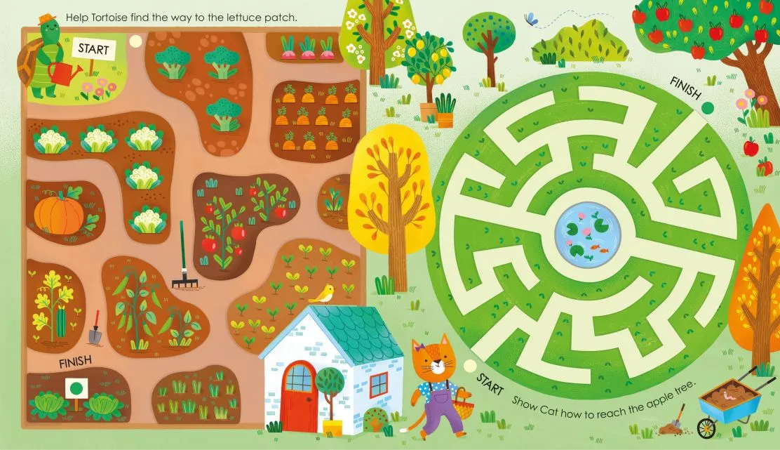 Fingertrail Mazes