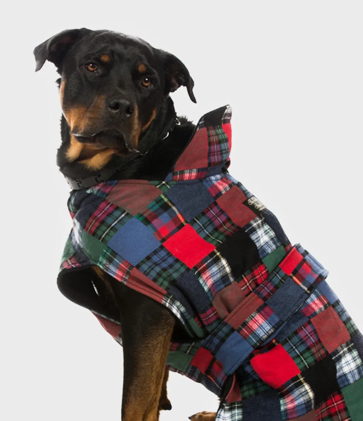 Flannel Dog Jacket - S