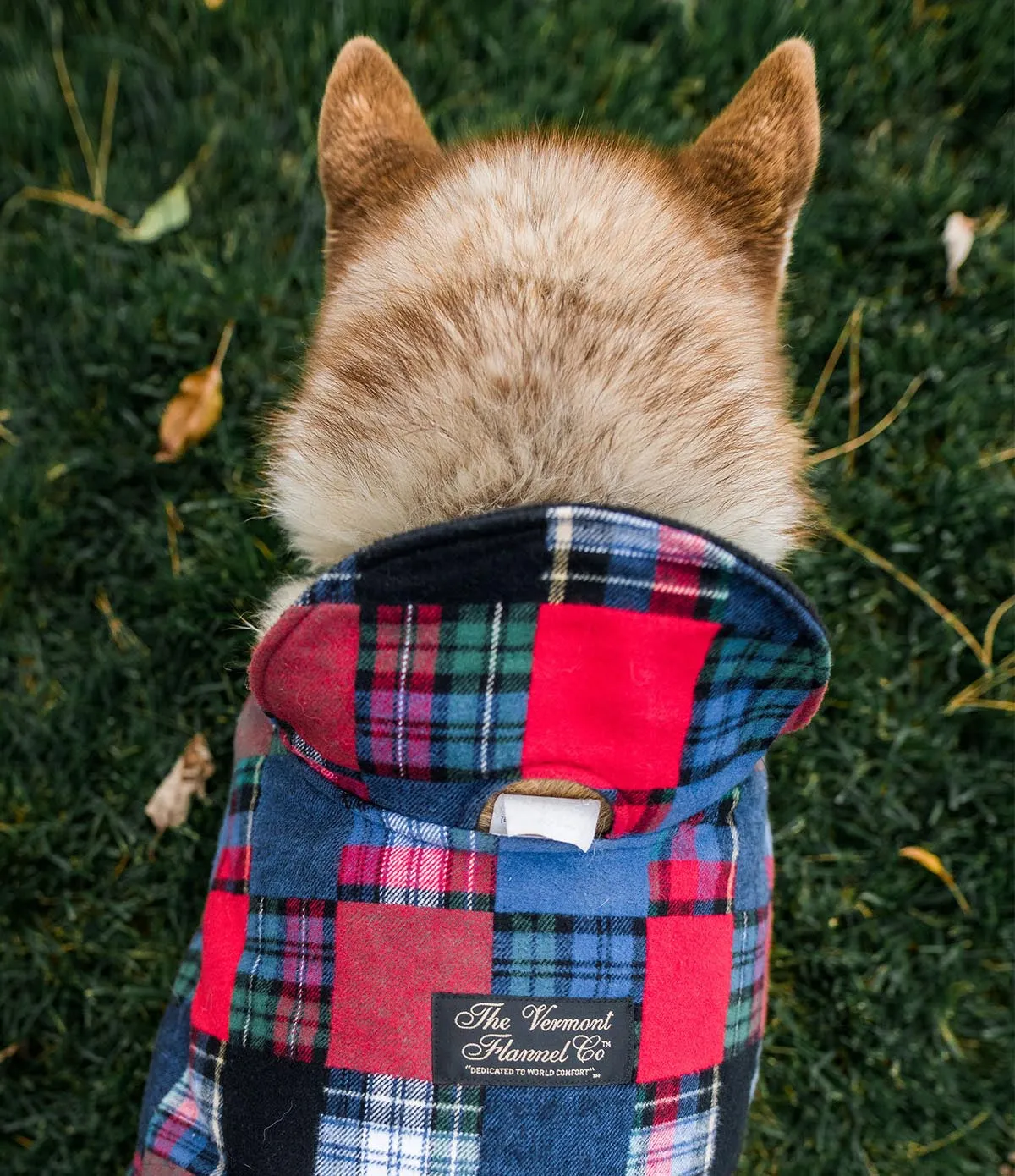 Flannel Dog Jacket - XXS