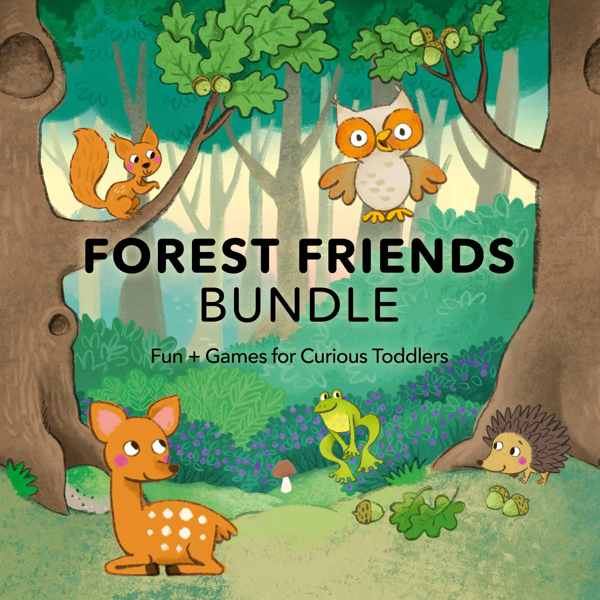 Forest Friends Toy Bundle