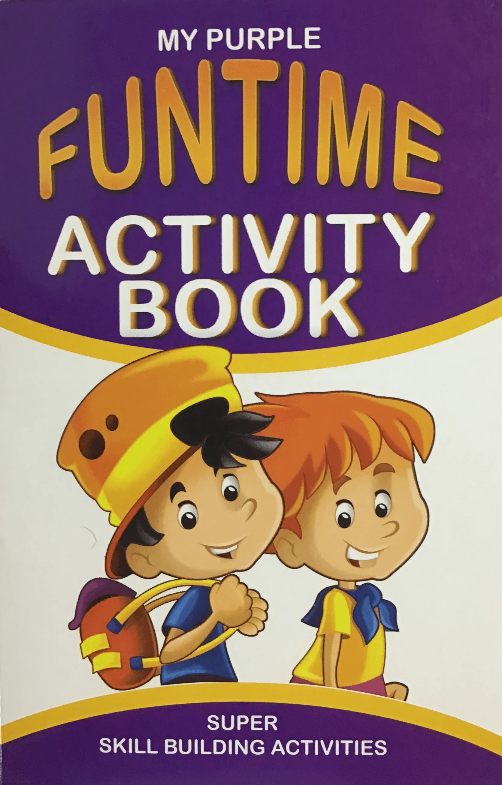 FunTime Activity Book - Super Skill Building Activities - (My Purple)