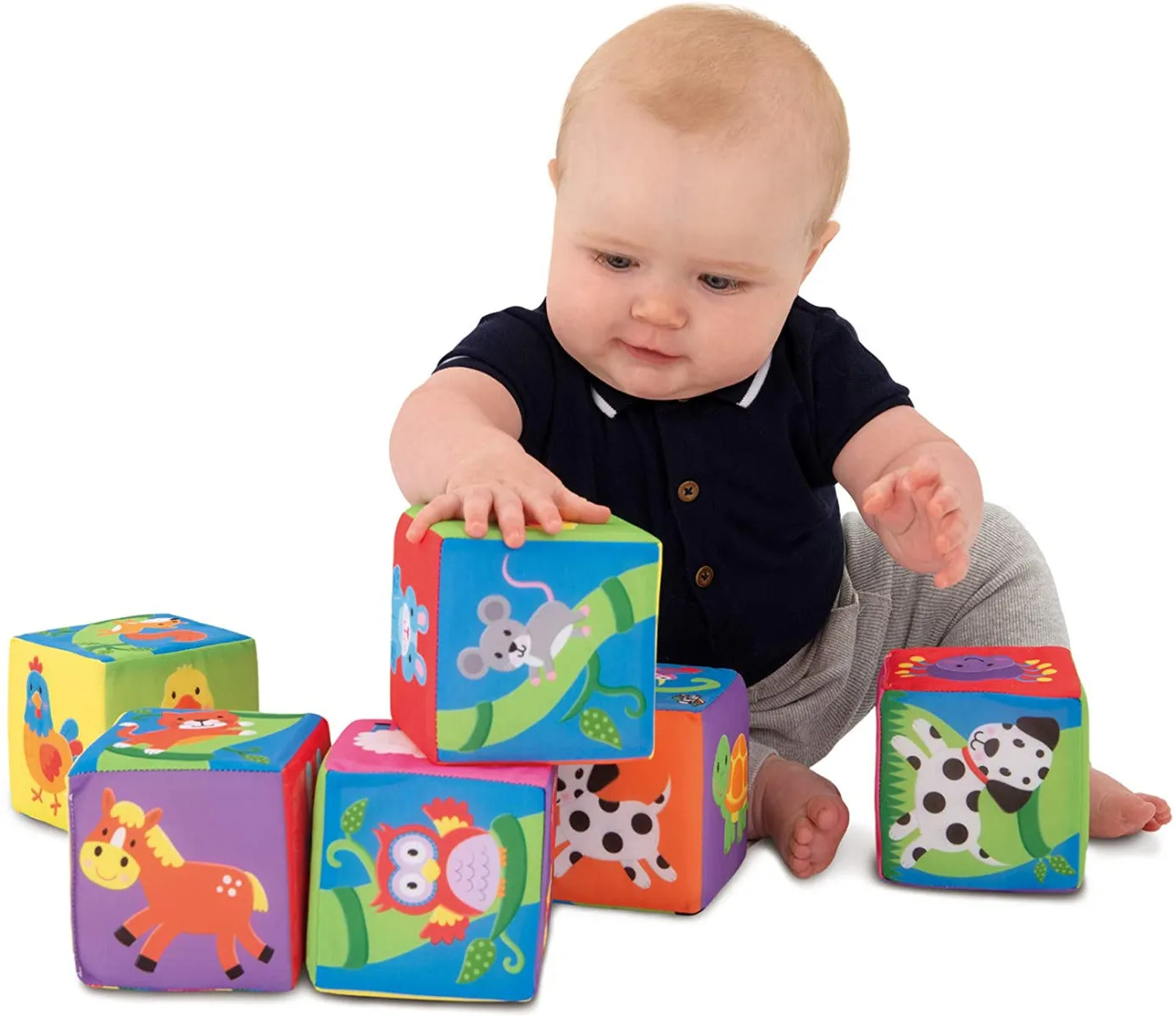 Galt Soft Sensory Blocks - Set of 6