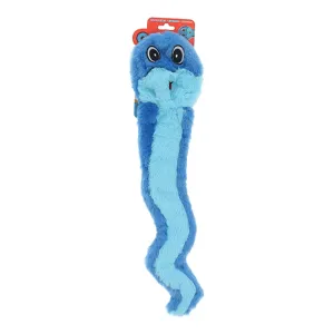 GURU Hide A Tail Snake Plush Dog Enrichment Toy Blue Large