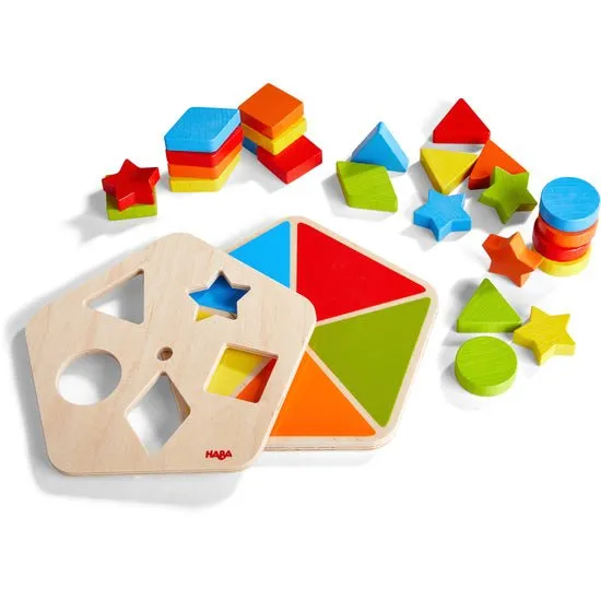 Haba Motor Skills Board Shapes Carousel