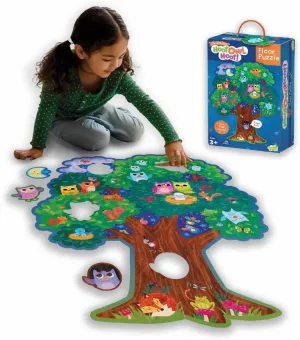 Hoot Owl Hoot Giant Floor Jigsaw Puzzle