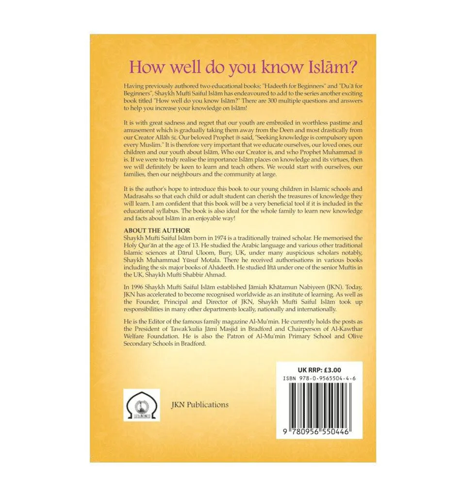 How Well Do You Know Islam? (Quiz Book)