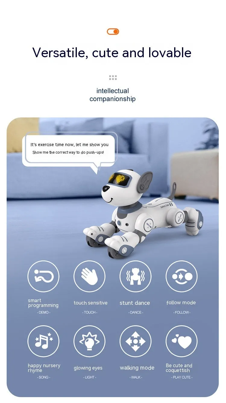 Intelligent Remote Control Robot Dog