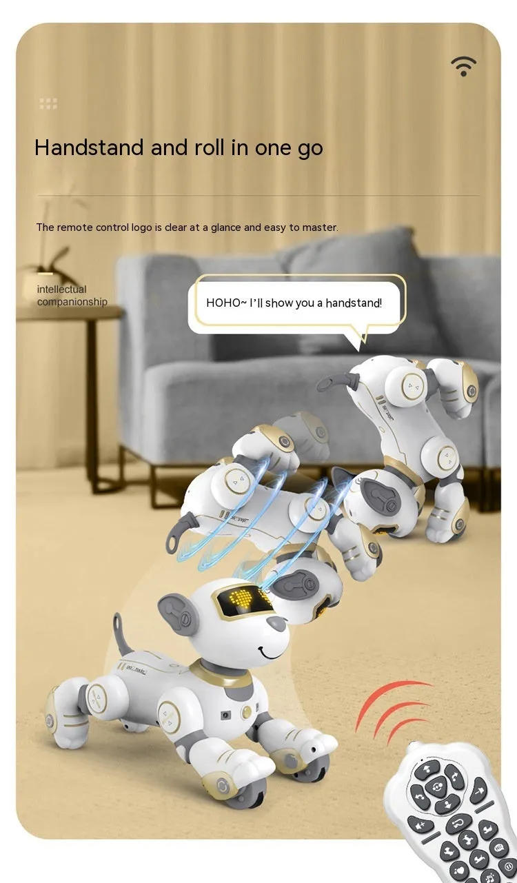 Intelligent Remote Control Robot Dog