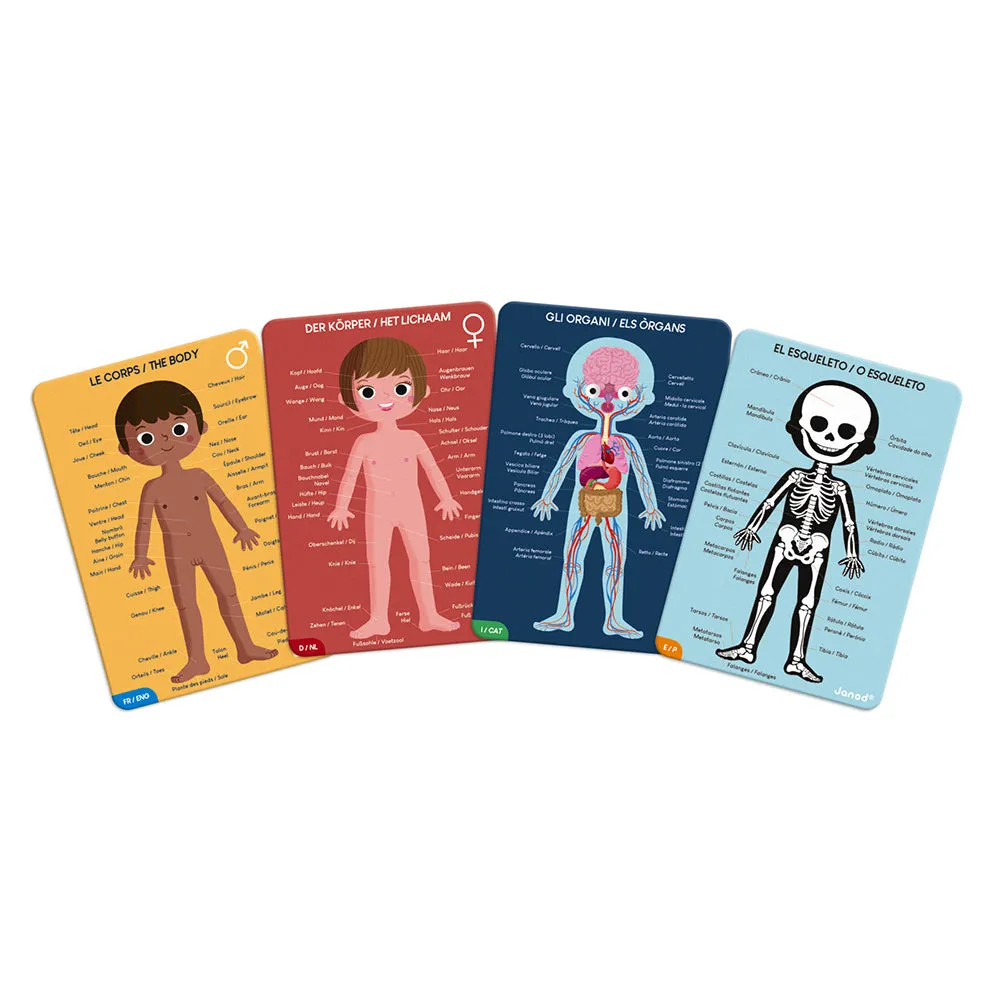 Janod Educational Puzzle Human Body