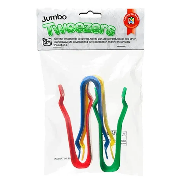 Jumbo Tweezers Hangsell Packet of 4