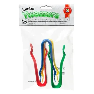 Jumbo Tweezers Hangsell Packet of 4