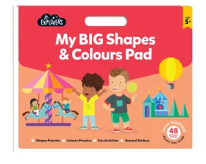 Junior Explorers My BIG Shapes & Colours Pad