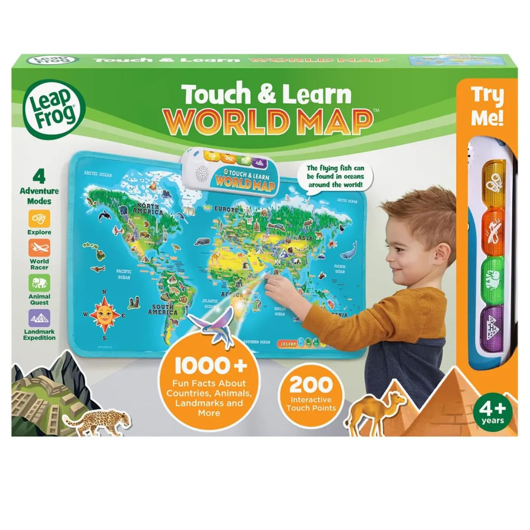 LeapFrog Touch & Learn World Map