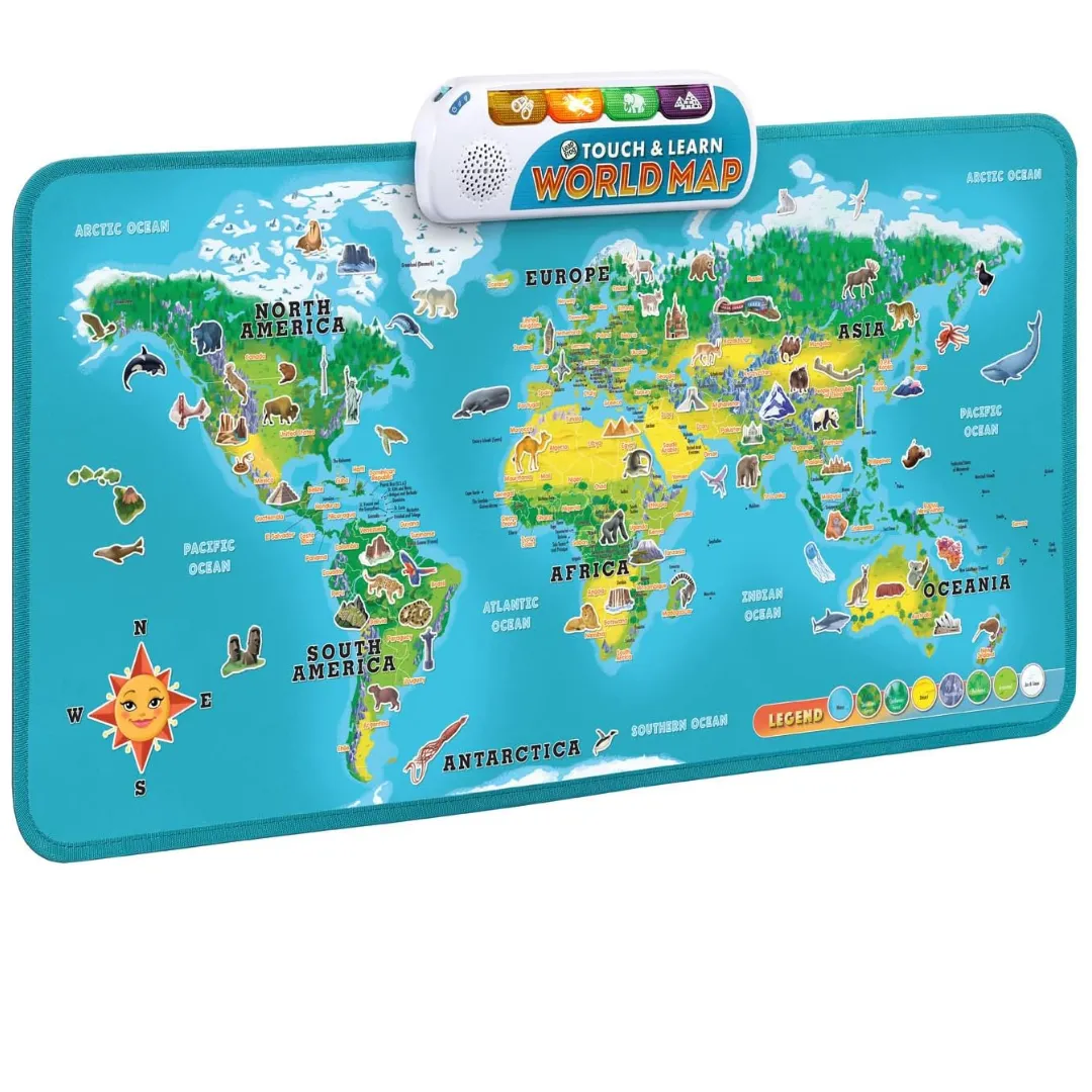 LeapFrog Touch & Learn World Map