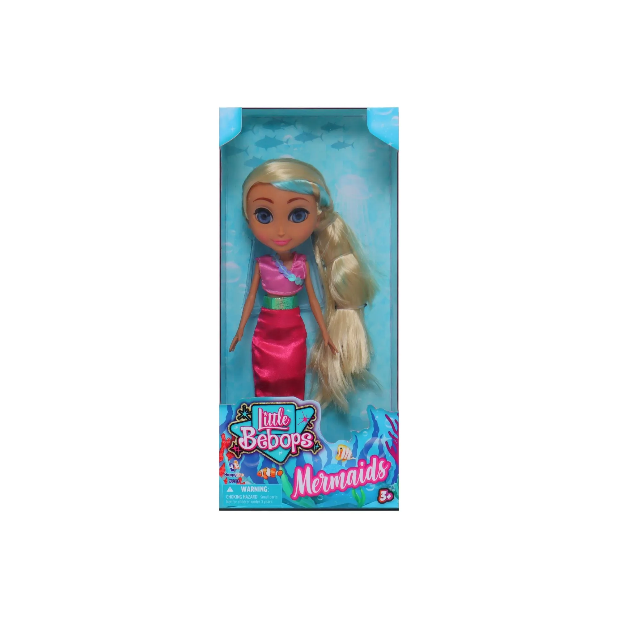 Little Bebops 25cm Doll Mermaids Assorted Styles