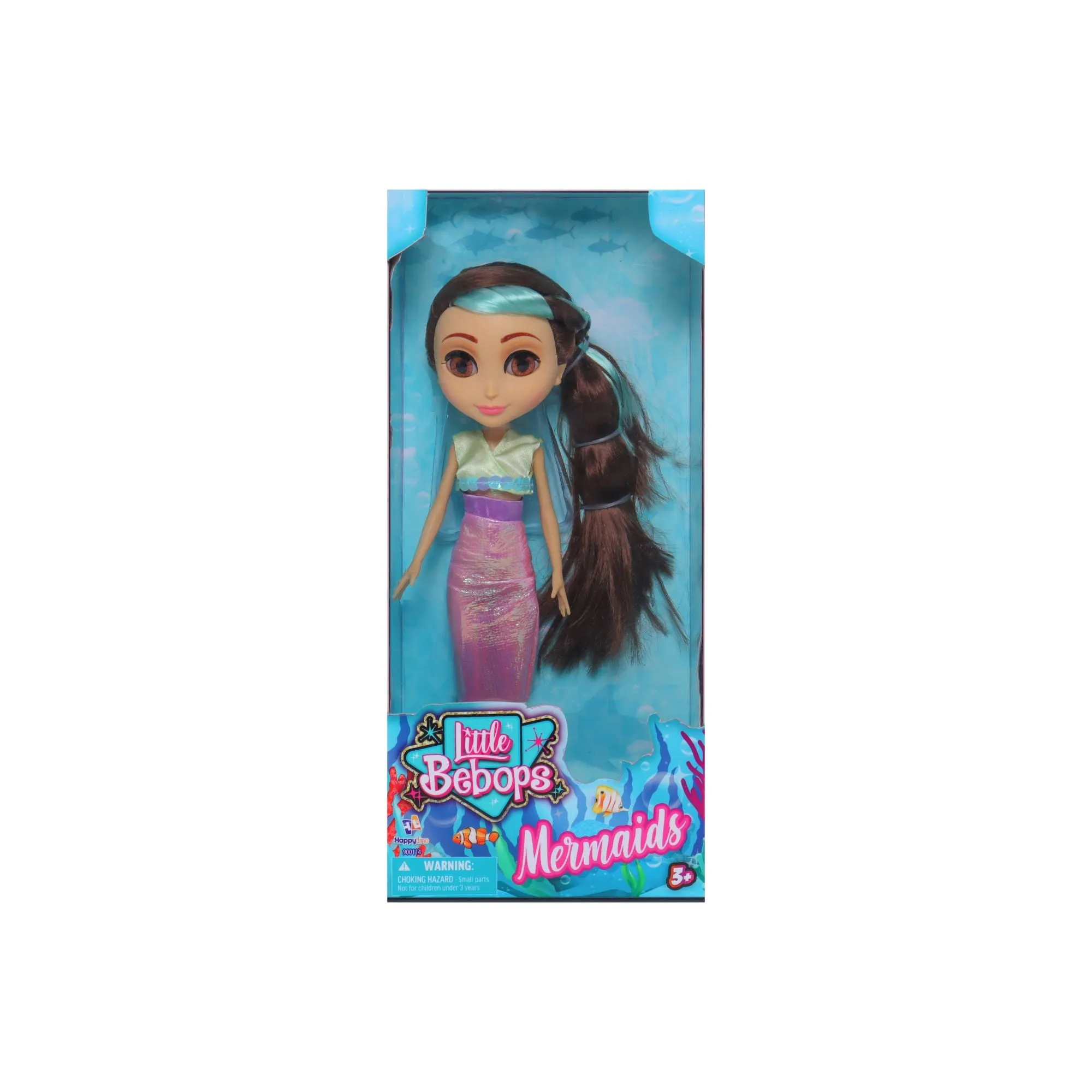 Little Bebops 25cm Doll Mermaids Assorted Styles