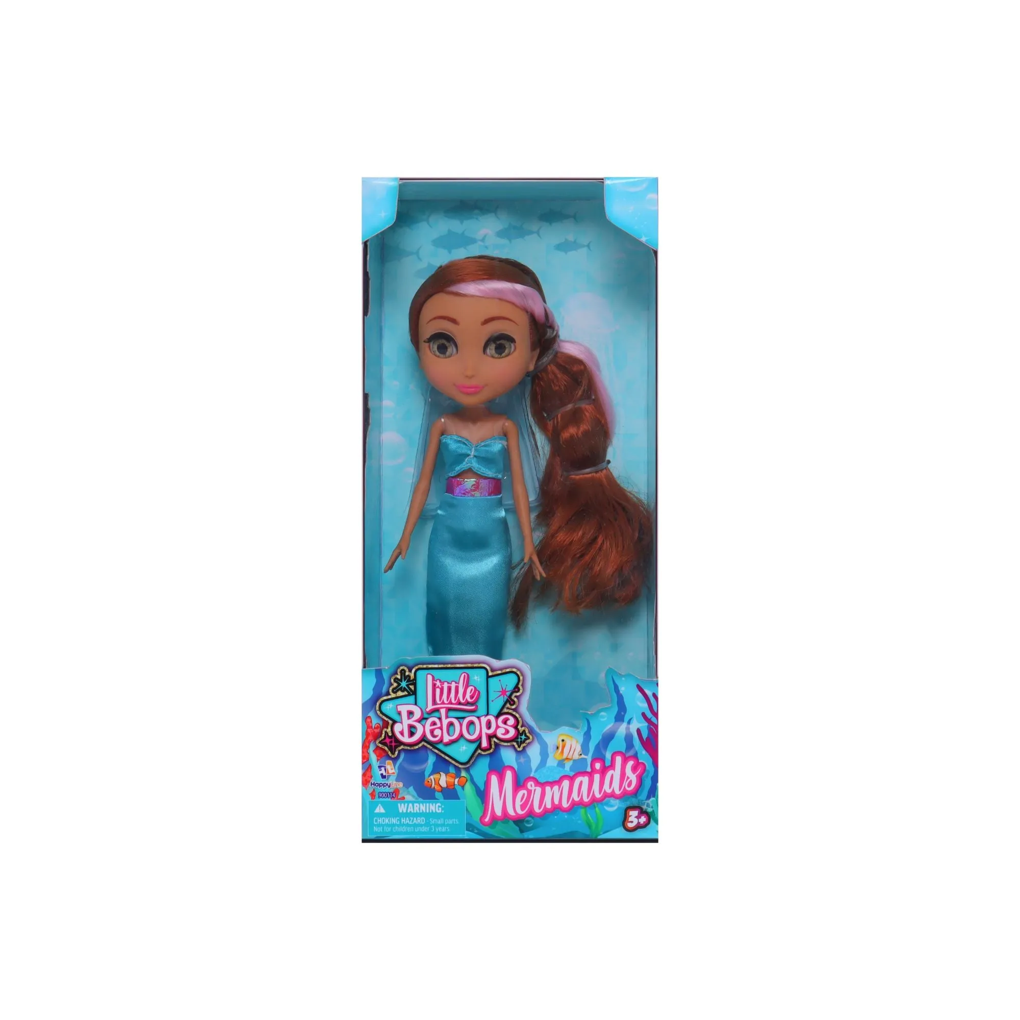 Little Bebops 25cm Doll Mermaids Assorted Styles