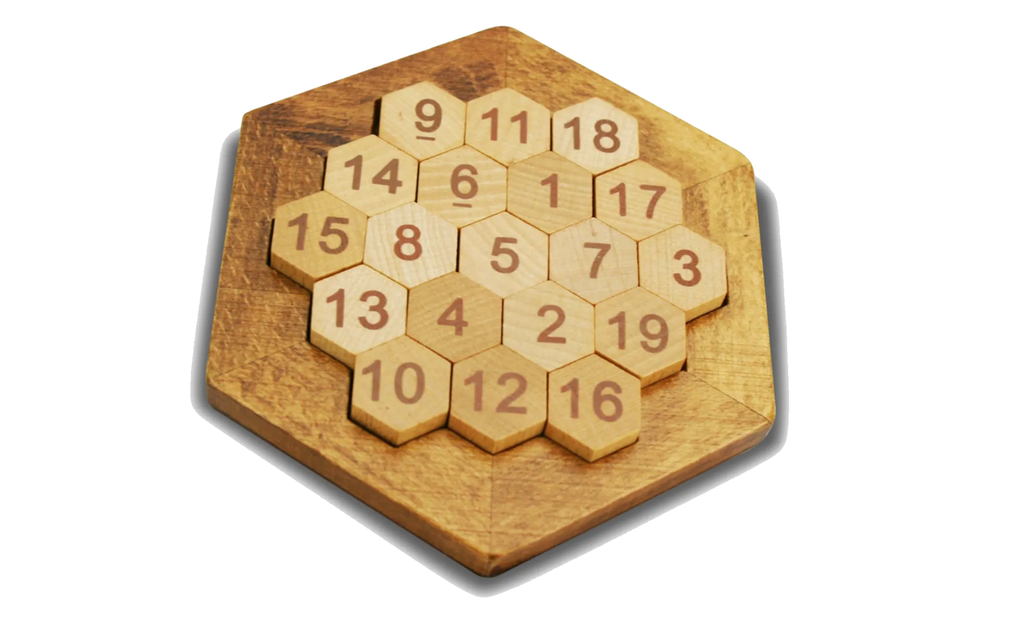 Lo Shu Square - A Math-Based Puzzle - Quick Ship