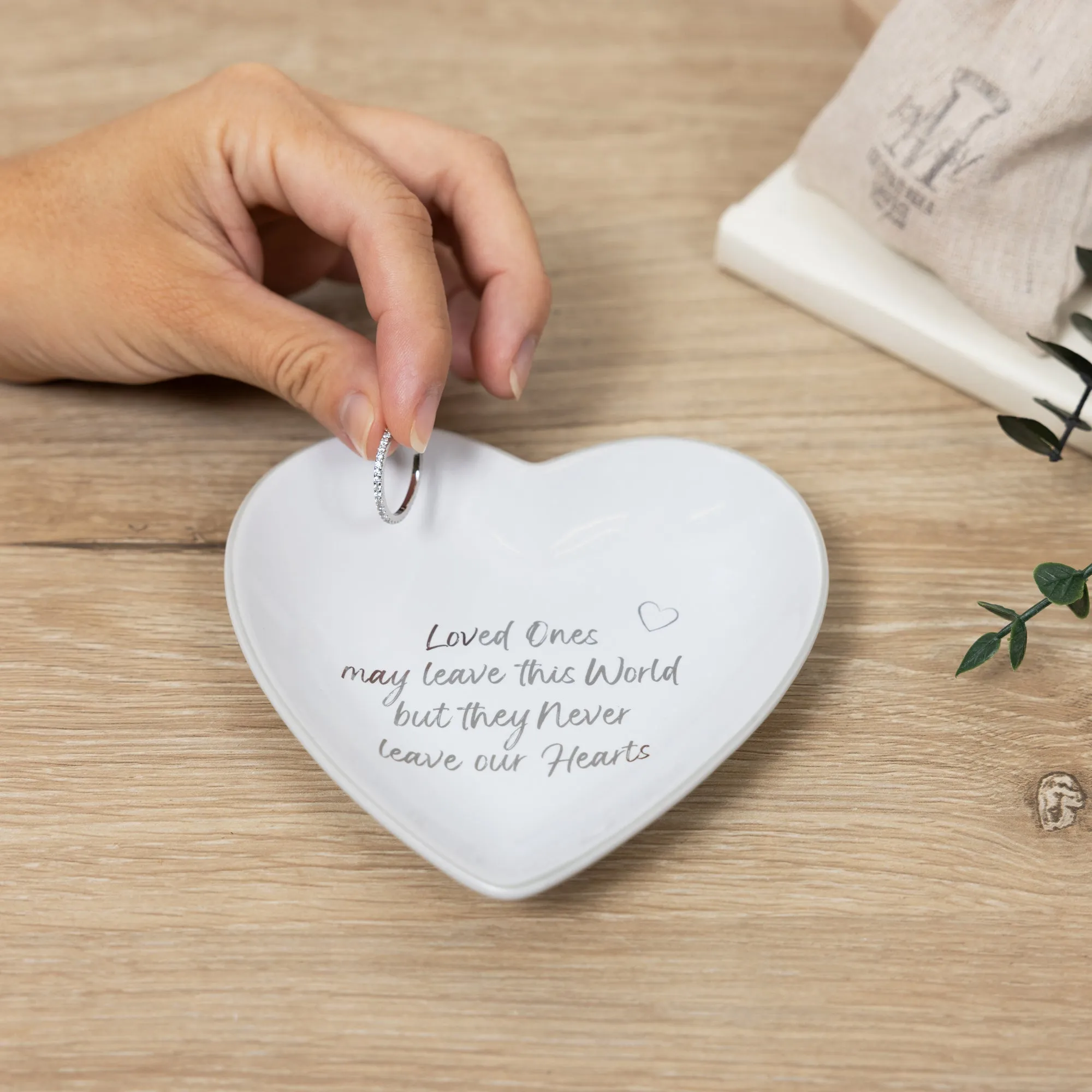 Loved Ones 4.5" Heart Keepsake Dish