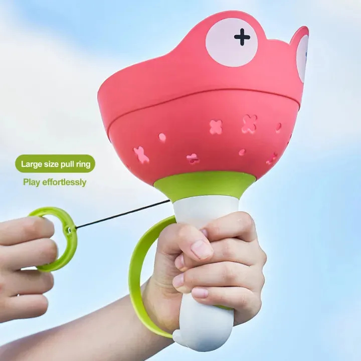 Manual Handheld Flying Saucer Game Toy