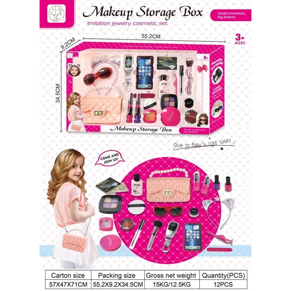 (Net) "Kids Pretend Play Makeup Set - Simulation Cosmetic Toys