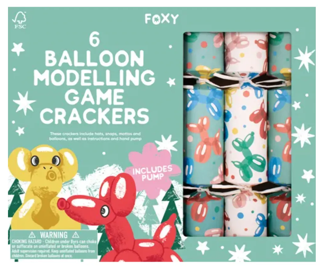 Novelty Crackers - Balloon Modelling