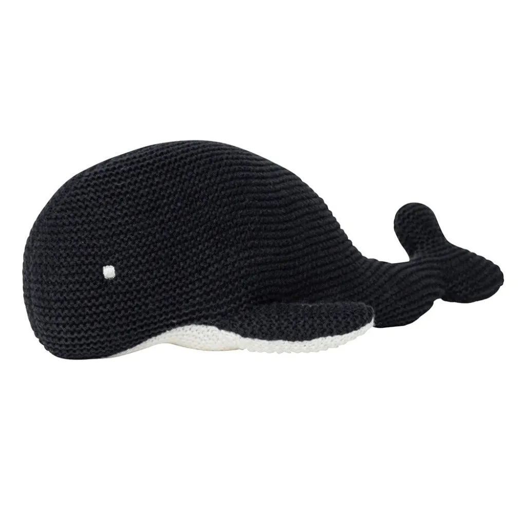 Organic Cuddly Knit Whale