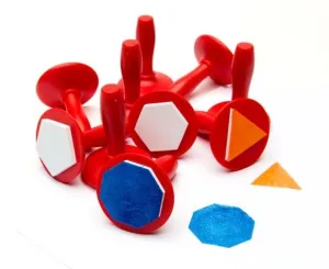 Paint Stampers Geometric Shapes Set of 10