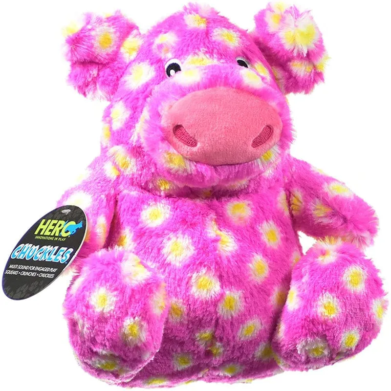 Pig Plush Dog Toy